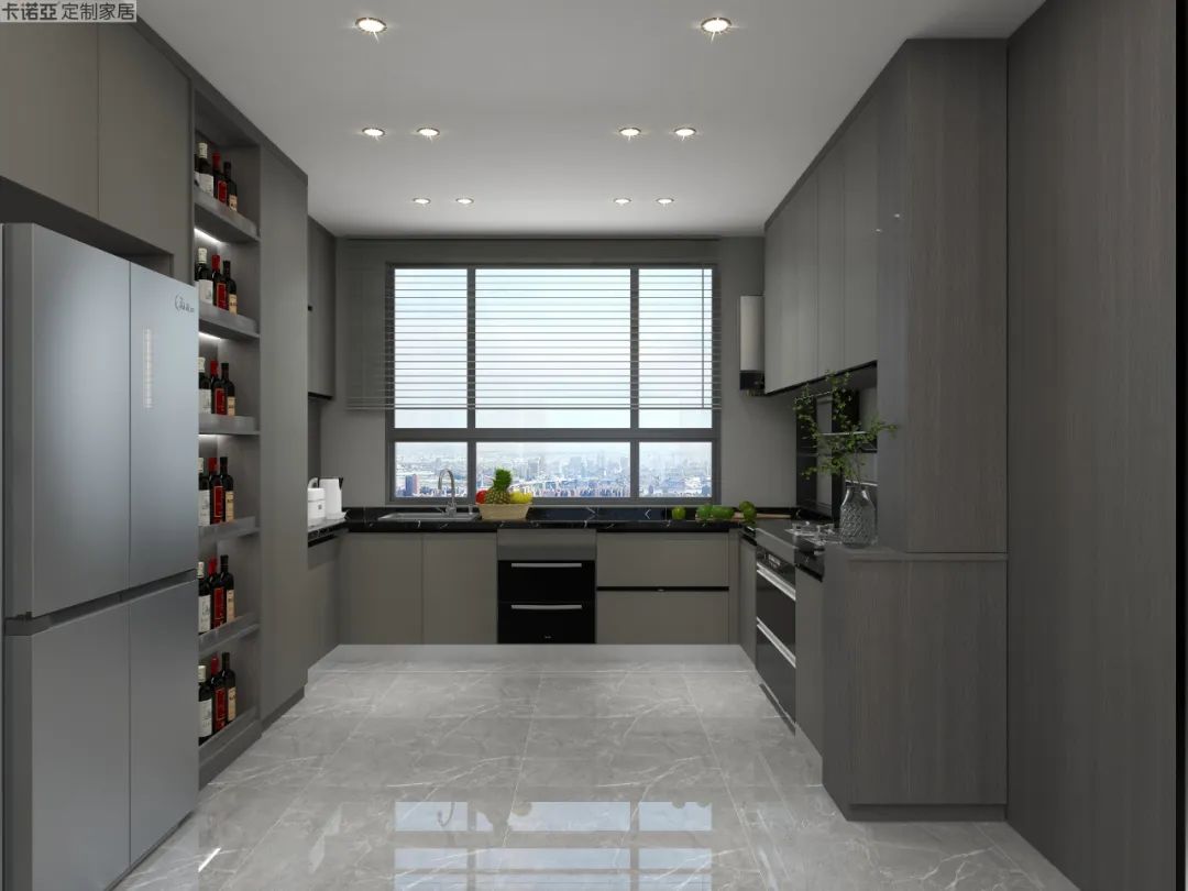 無拉手門板設(shè)計(jì),使整體立面美觀協(xié)調(diào) 無拉手門板設(shè)計(jì),使整體立面美觀協(xié)調(diào)