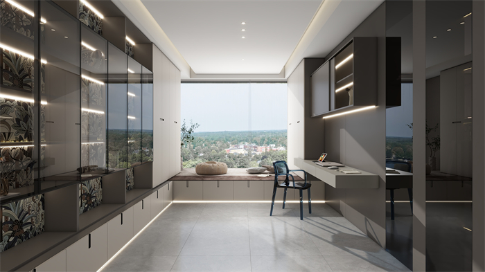 整家定制方案,全屋空間一體化設計、一站式配齊