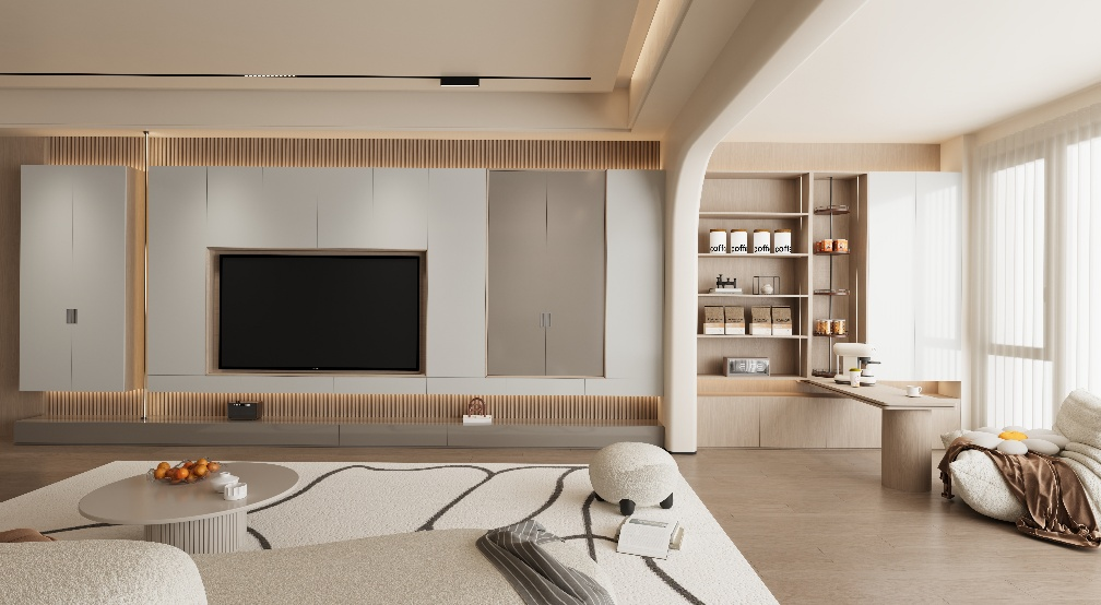 羅亞全屋定制C調系列：極簡美學演繹全空間生活藝術